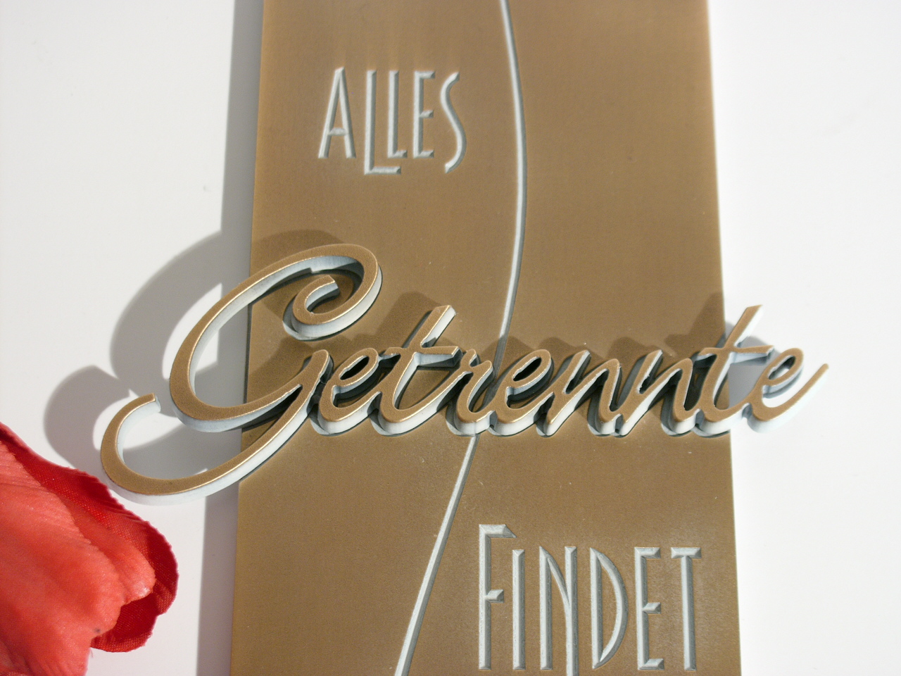 Tafel "Getrennte"