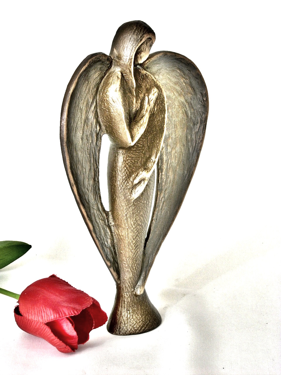 Herzengel, Engel, Grabschmuck, Engelfigur, 2 Größen
