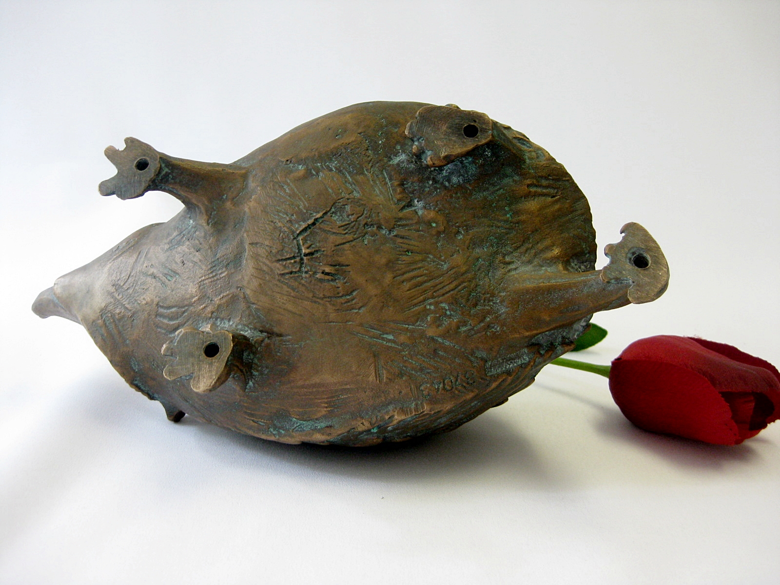 Igel aus Bronze
