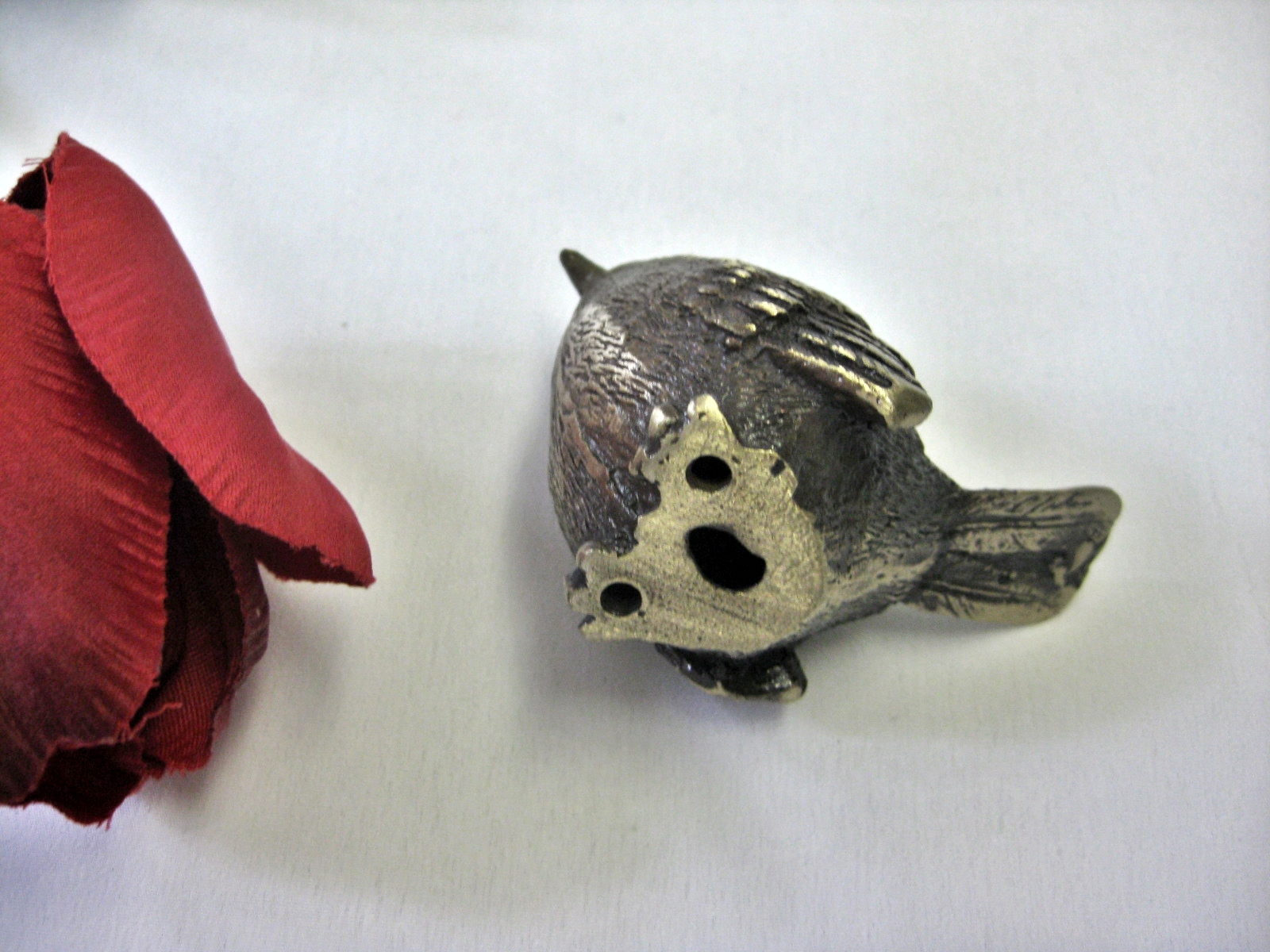 Bronzeschmuck Vögelchen