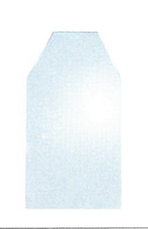 Ersatzglas abgeschrägt, 12 x 6 cm