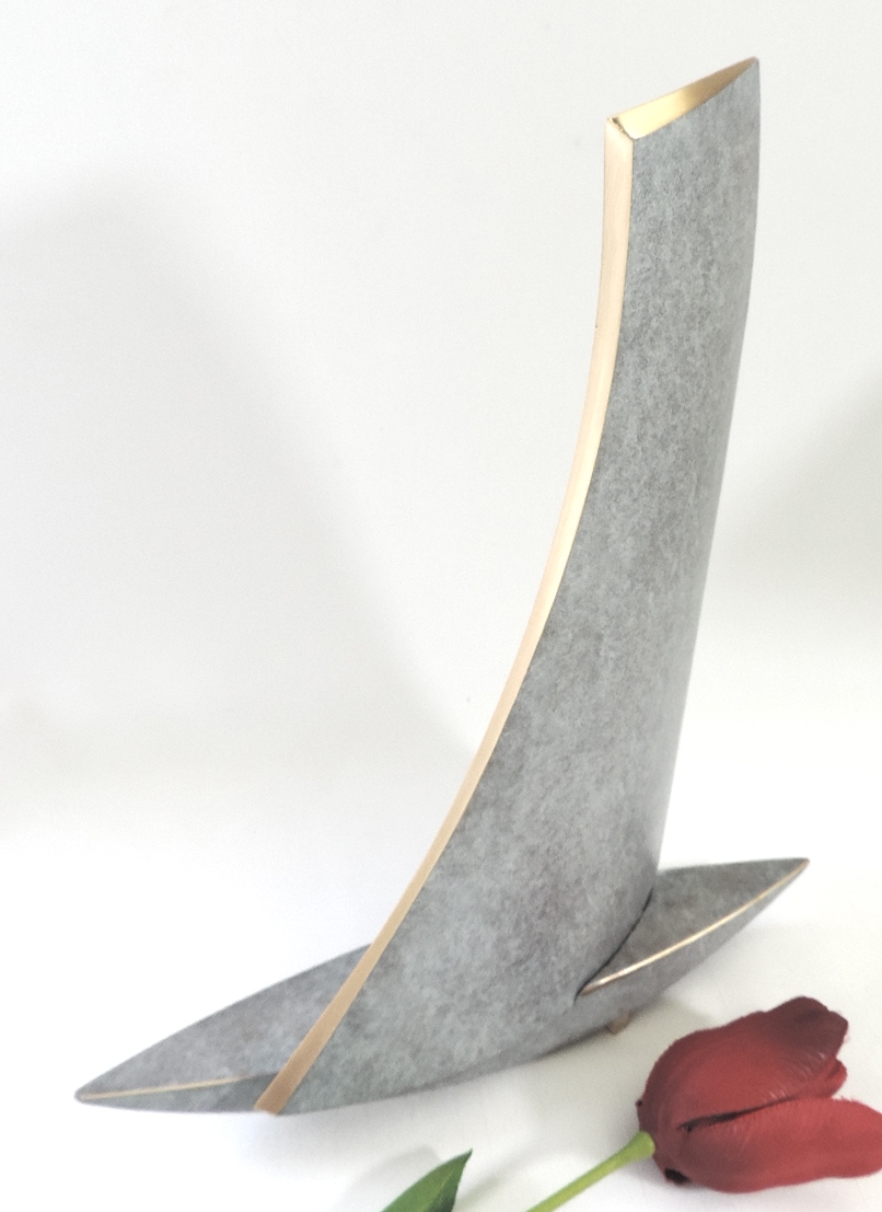 Segelschiff, Bronze, 2 Größen, beschriftbar