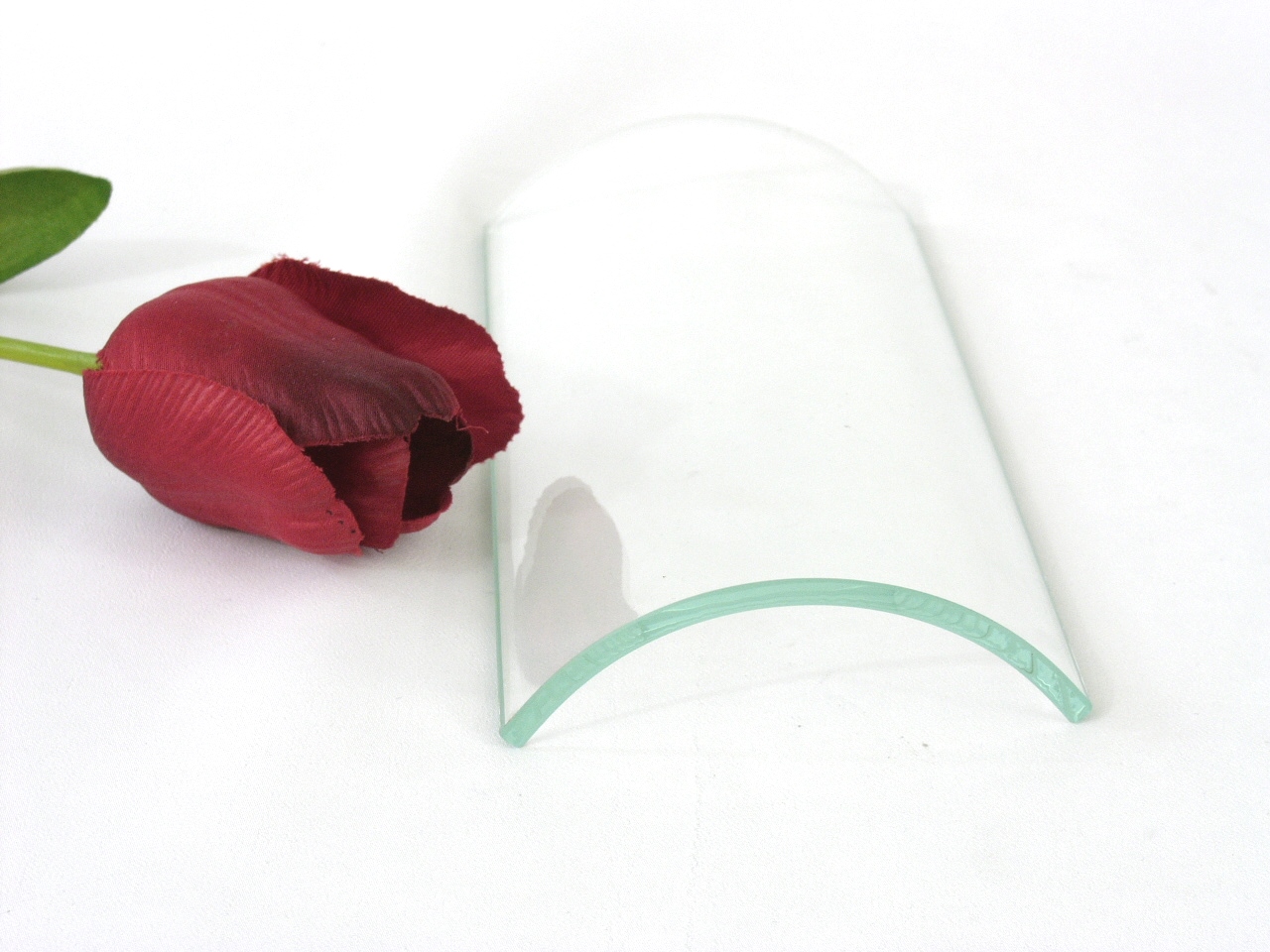 Ersatzglas Laterne, gebogen 13,2 H, 7,5 cm B