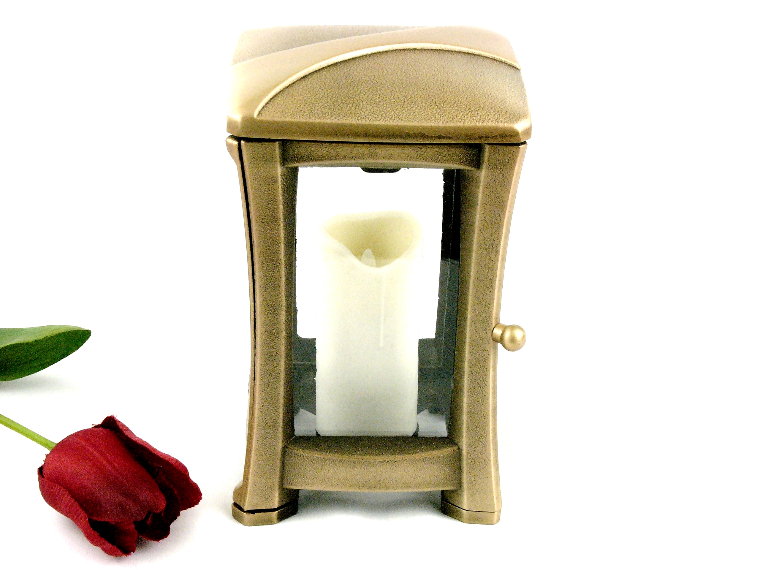 Stilvolle Grablaterne, Grabschmuck, Grablampe