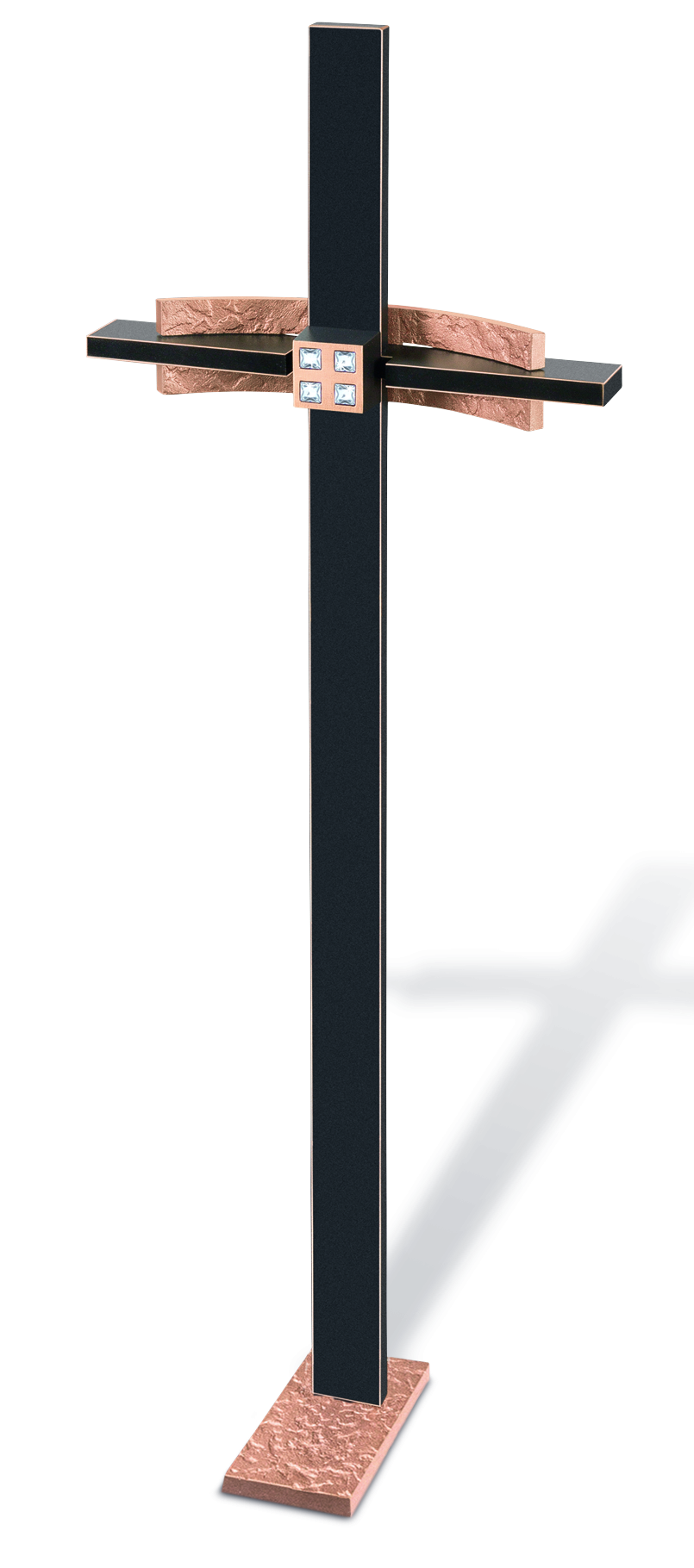 Kreuz mit Swaroswski-Kristallen