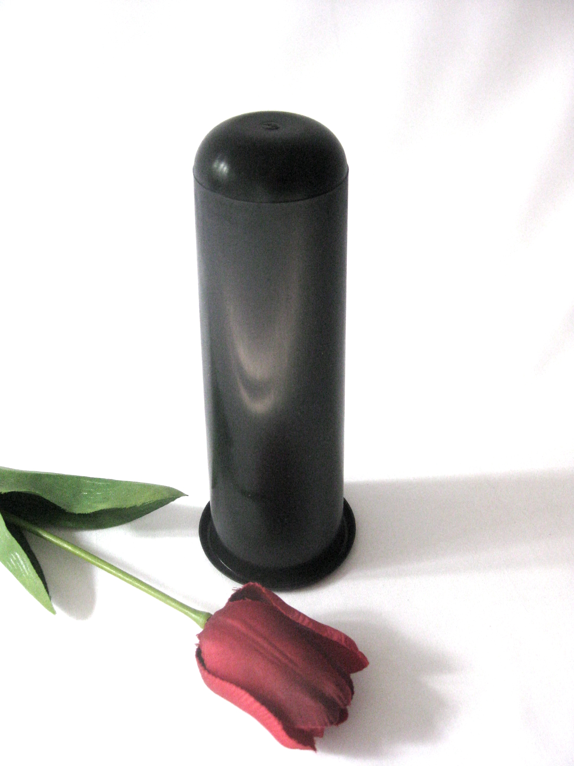 Kunststoffeinsatz Steinvase 19 cm h, 7 cm Ø außen