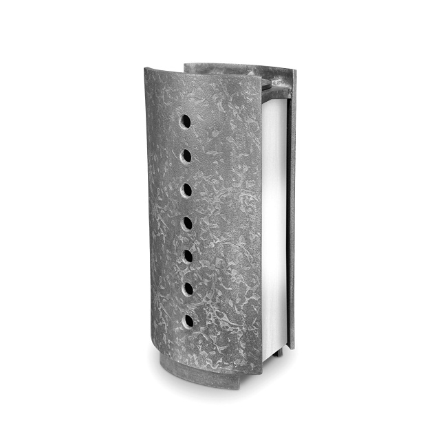 Vase mit Edelstahleinlage