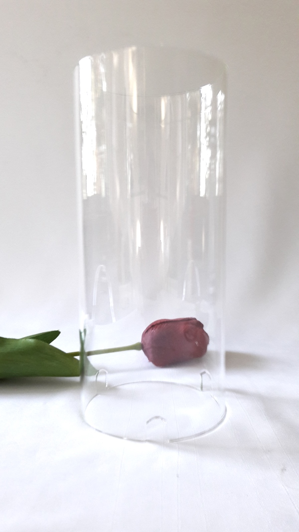 Glas mit Lufteinlässen 20 cm h, 9 cm Ø