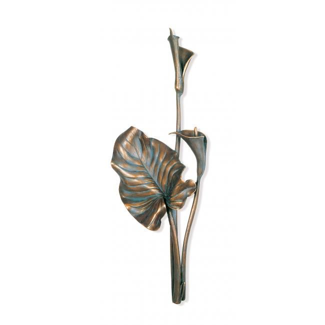Callablüte, Grabschmuck, Schmuckrelief, Calla, Grab
