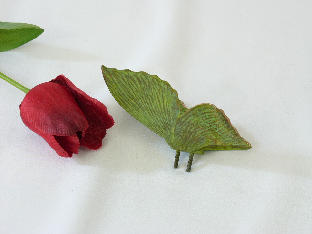 Schmetterling, Grabschmuck, Deko, Bronze