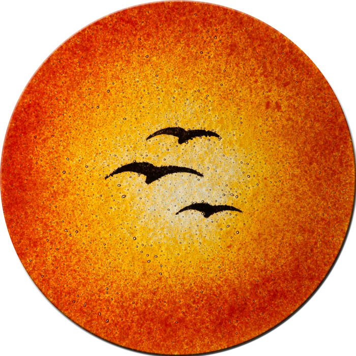 Glasrelief  "Reise"