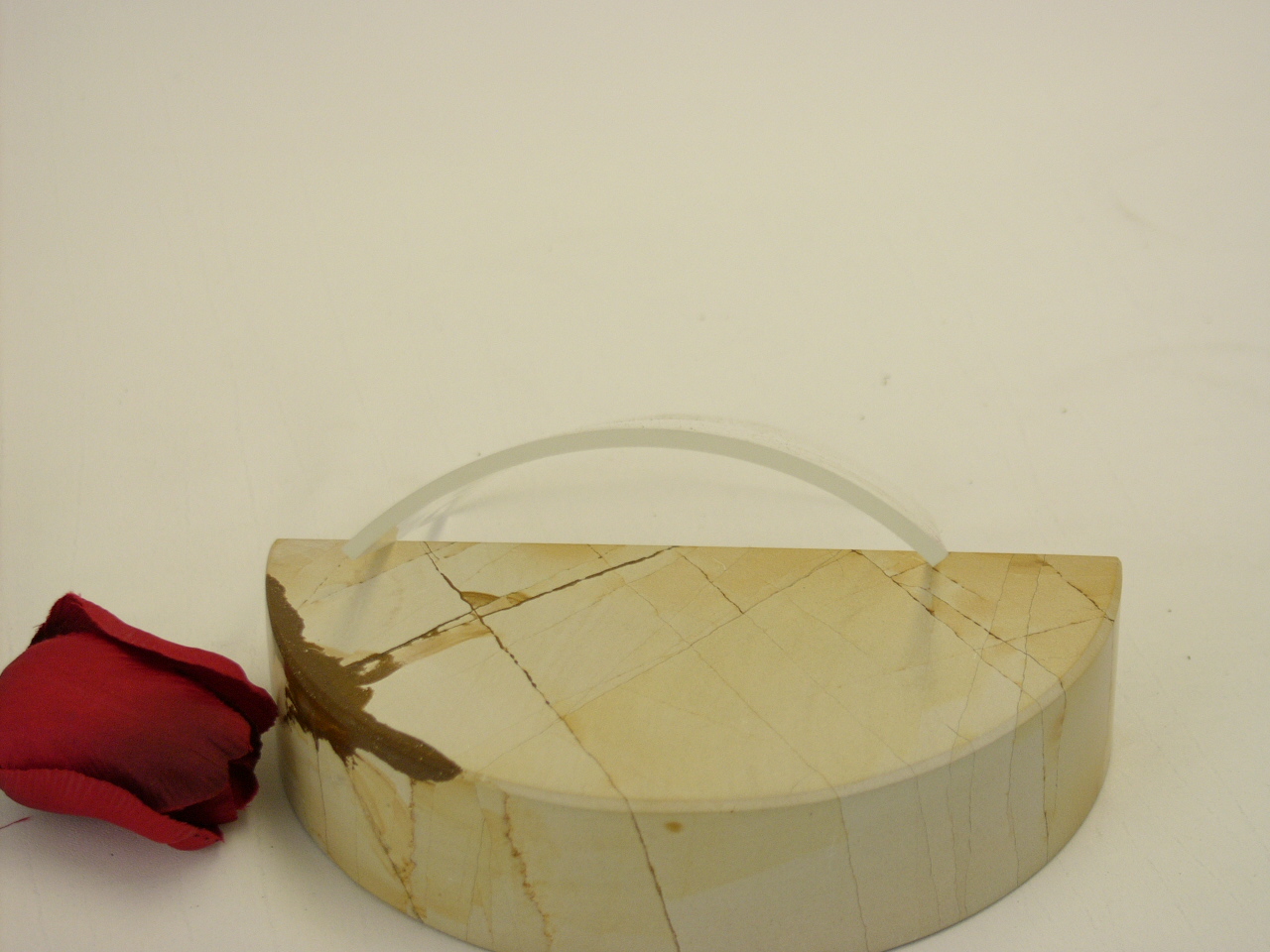 Glas gebogen 14 x 11,5 cm