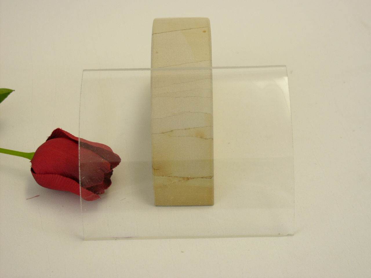 Kleines gebogenes Glas 11,8 x 10,3 cm