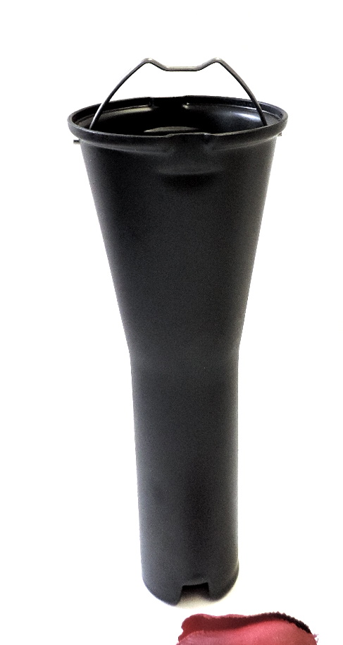 Vaseneinsatz, 24,2 cm H, 9,1 cm Ø außen
