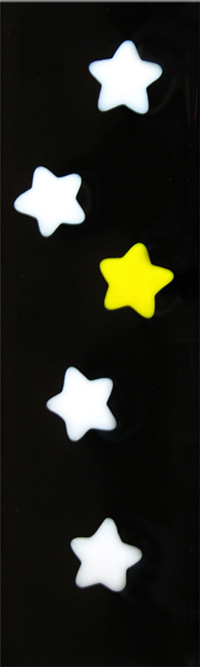 Glasschmuck "Sterne"