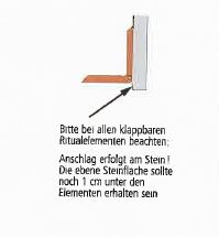 Rosenblütenvase Wand