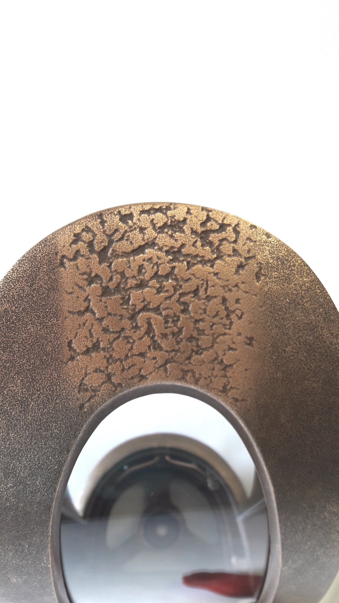 Grableuchte, Grablampe Bronze