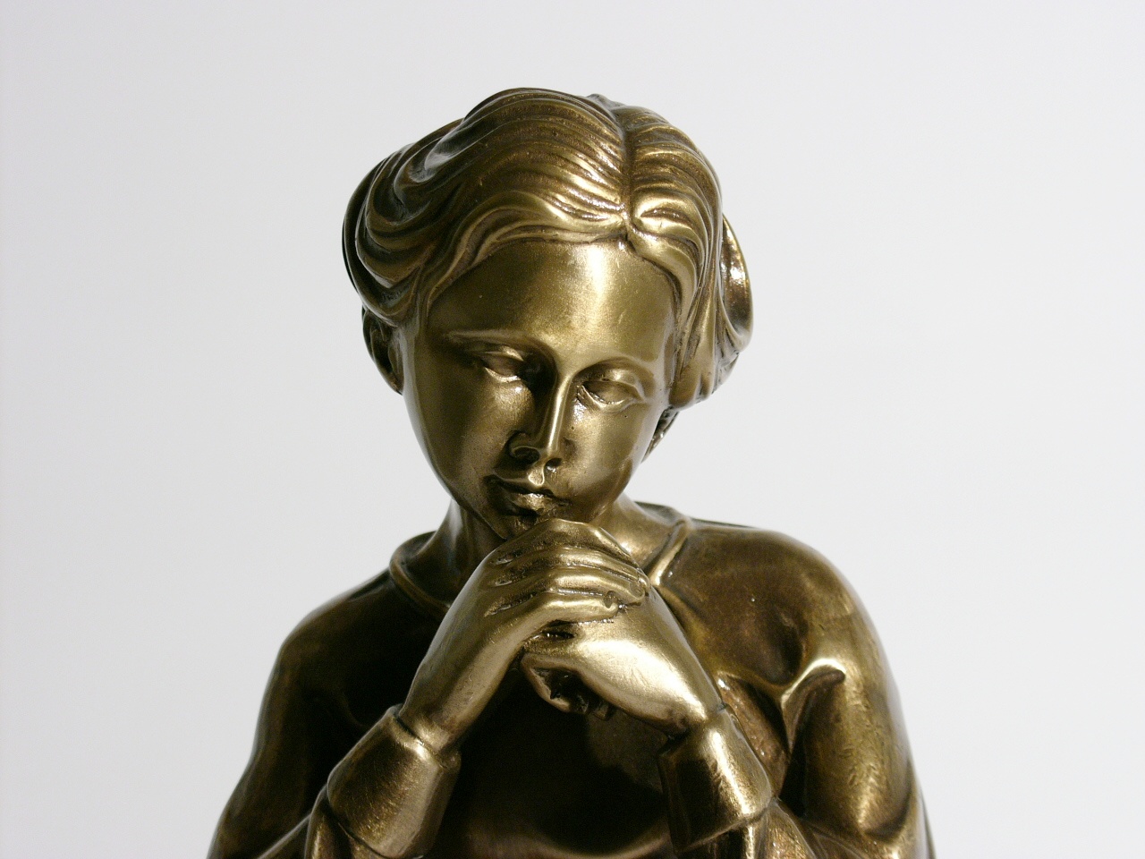Trauernde Frau