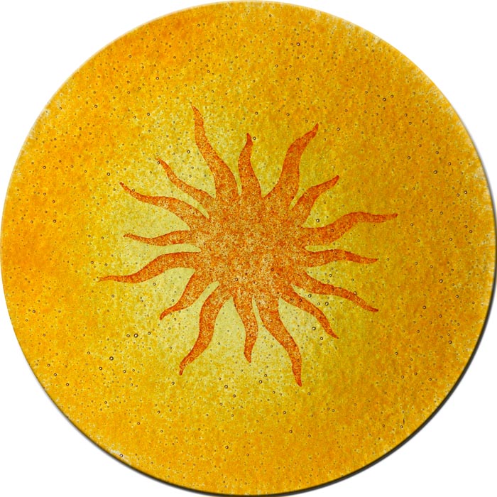 Glaselement "Sonne"