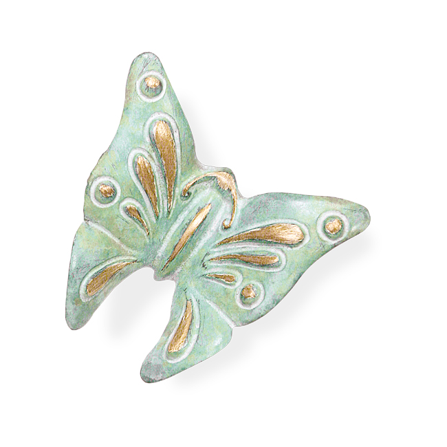 Grüngoldener Schmetterling